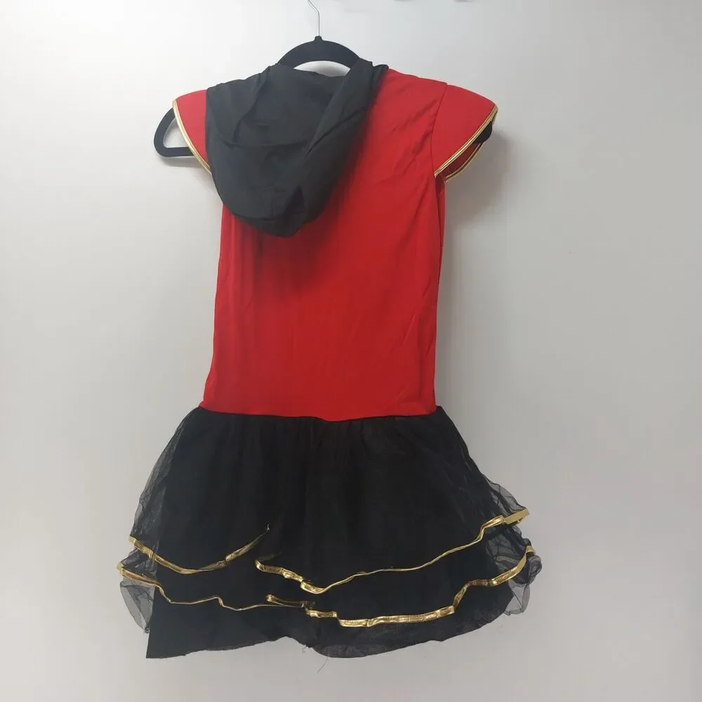 Wonderland Costumes Girls Halloween Red Ninja Cutie Sz 10-12